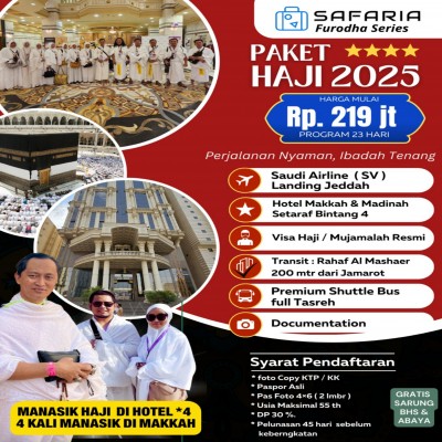 Haji Furodha 2025 Murah